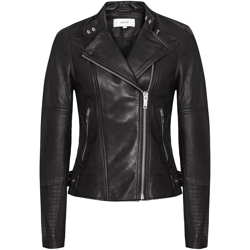 Reiss leather sales jacket sale